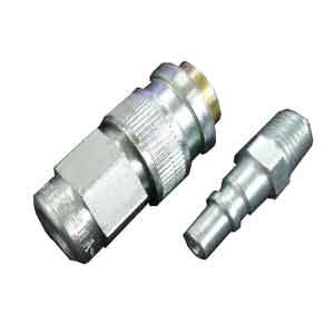 Acople Rapido Completo 1/4 C/perno Para Compresor