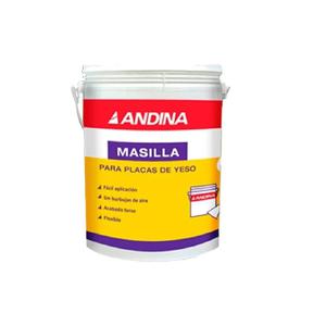 Andina Masilla  5 Kg Para Placas De Yeso Durlock