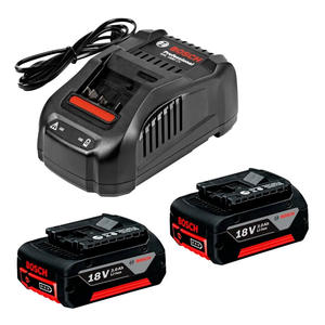 Bosch Starter Kit 2 Baterias 18v 4ah + 1 Cargador