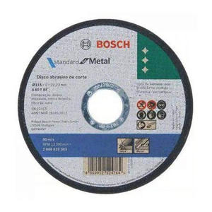 Bosch Disco Corte 114 X 1 X 22 - Standard