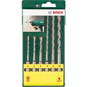 Bosch Set   6 Mechas Sds Plus X 160 Mm De Largo