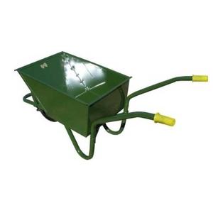 Carretilla Reforzada 90 Lts. Naranja Rueda Neumatica