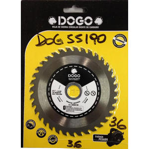 Dogo Hoja Sierra Circular 4-1/2 - 36 Dientes