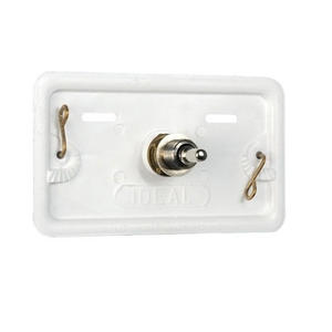 Ideal 1248 Tapa Deposito Interior Plastica Con Boton Bronce Corto