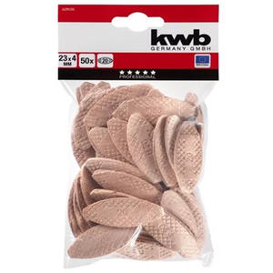 Kwb Galletas De Madera 23x4mm #20  X50u