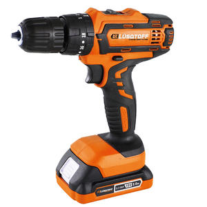 Lusqtoff Atornillador Taladro Percutor 10 Mm 18v (2 Baterias - Cargador - Maletin)