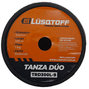 Lusqtoff Tanza Nylon 3.0 Mm Redonda X 120m