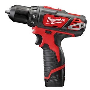 Milwaukee Atornillador Taladro 10mm 12 V (2 Baterias - Cargador)