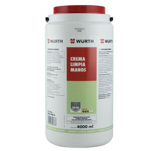 Wurth Crema Limpiamanos X 4 Lts